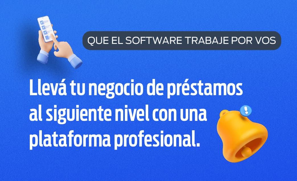 Empresta — Llevá tu negocio de préstamos al siguiente nivel